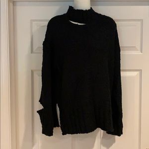 NWOT Lush black sweater